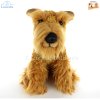 Soft Toy Airedale Terrier Dog by Faithful Friends (25cm)H FAT03