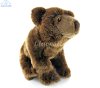 Soft Toy Brown Bear by Living Nature (47cm) AN400