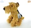 Soft Toy Airedale Terrier Dog by Faithful Friends (25cm)H FAT03