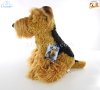 Soft Toy Airedale Terrier Dog by Faithful Friends (25cm)H FAT03