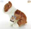 Soft Toy British Bulldog by Faithful Friends (22cm)H FBB07/N