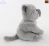 Soft Toy British Blue Cat by Living Nature (16.5cm) AN447