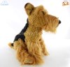 Soft Toy Airedale Terrier Dog by Faithful Friends (25cm)H FAT03