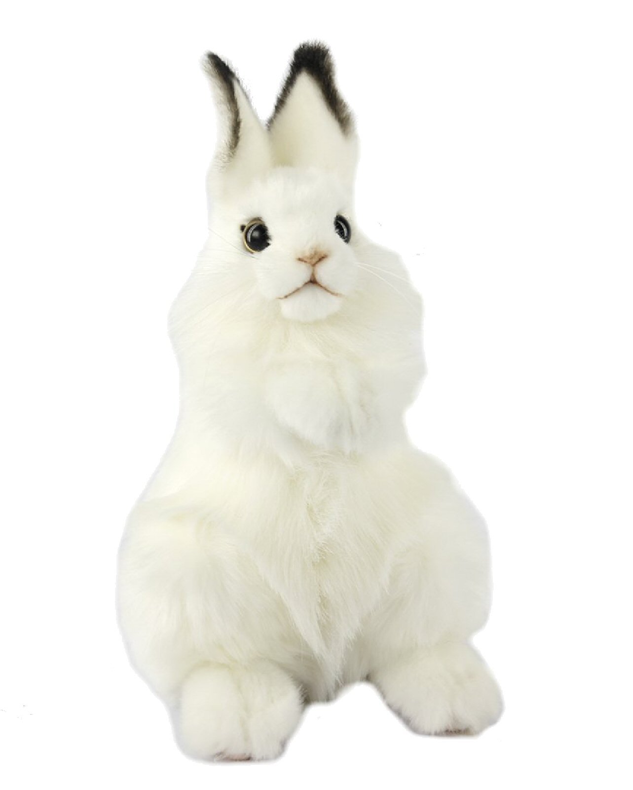 Soft Toy Bunny White by Hansa (25cm) 7448 | Lincrafts