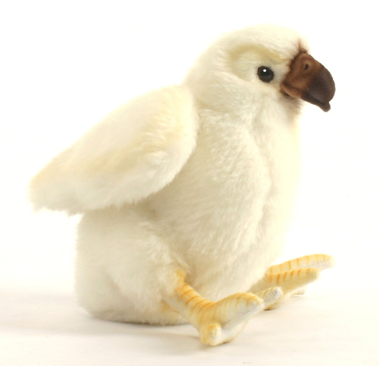 Soft Toy Bird of Prey, Eaglet by Hansa (14cmH) 3088 | Lincrafts