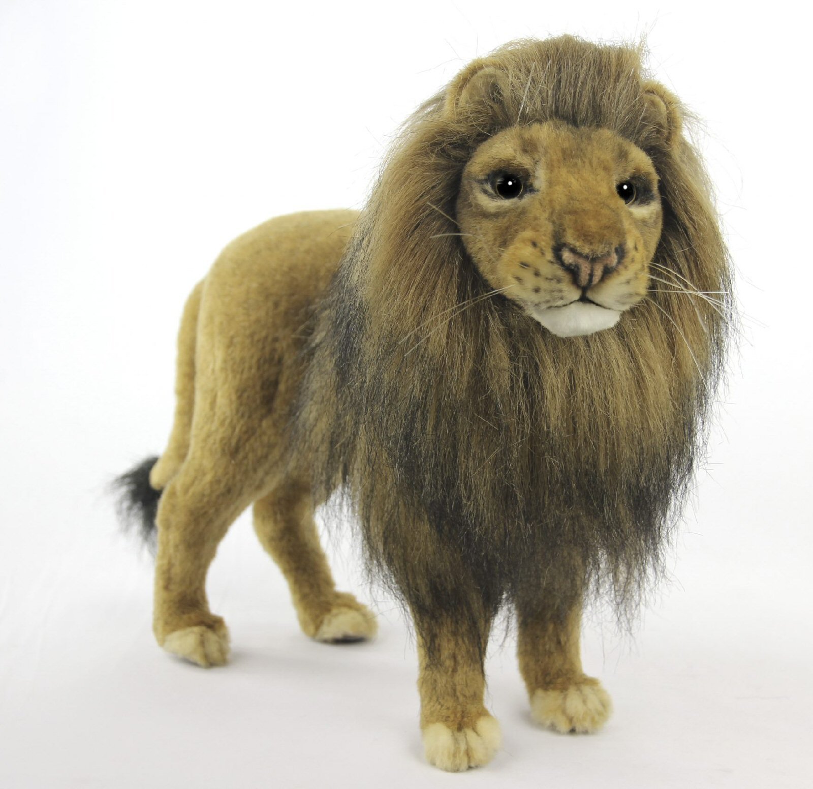 Soft Toy Lion Standing by Hansa (34cm) 8094 | Lincrafts