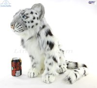 Soft Toy Wildcat, Snow Leopard by Hansa (41cm. H) 4355