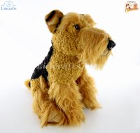 Soft Toy Airedale Terrier Dog by Faithful Friends (25cm)H FAT03
