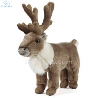 Soft Toy Reindeer Standing by Living Nature (22cm) AN236