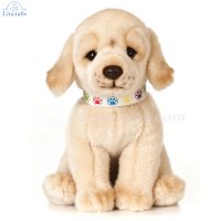 Soft Toy Golden Labrador by Living Nature (25cm) AN526