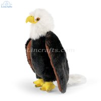 Soft Toy Bald Eagle by Living Nature (27cm) AN635