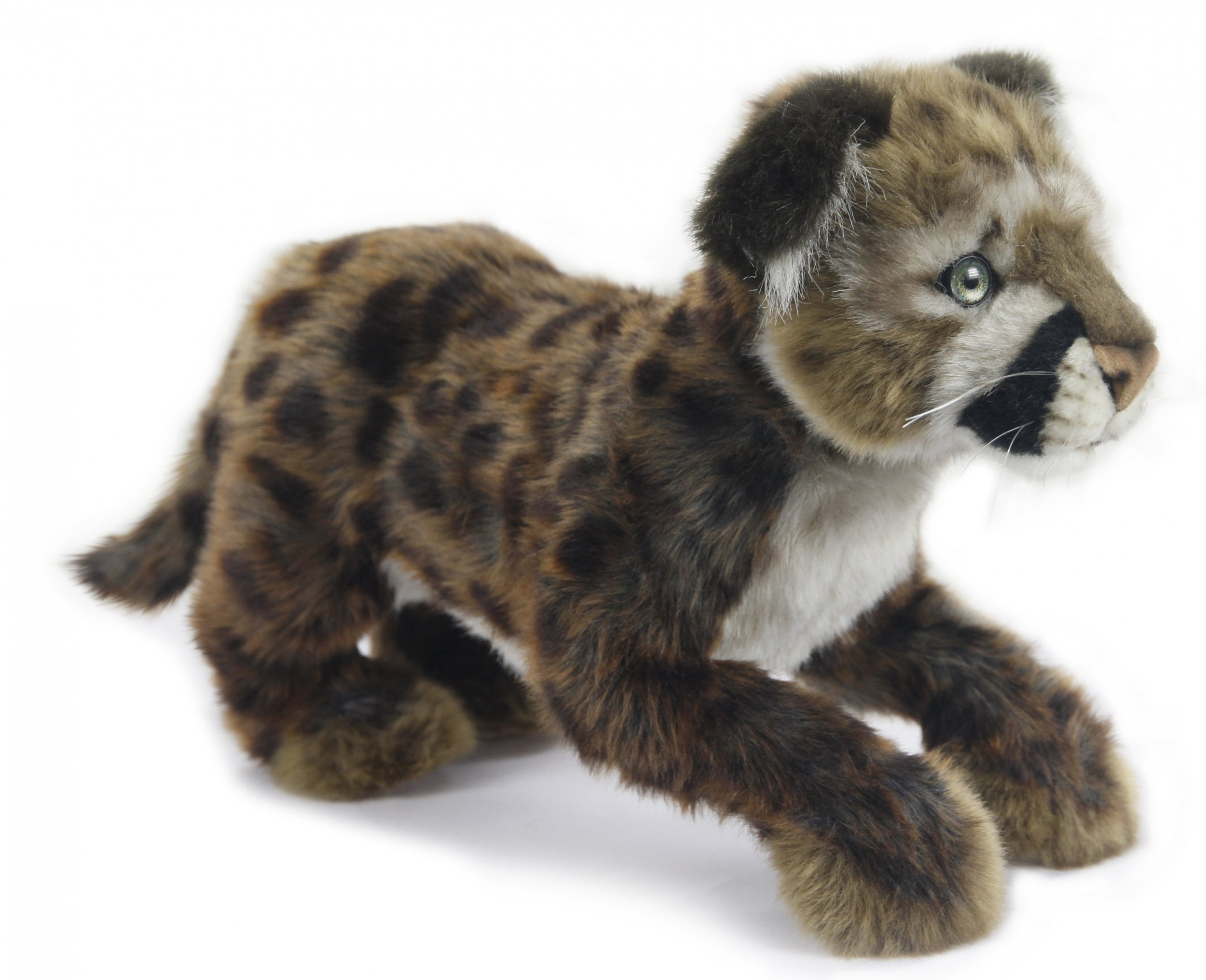 Soft Toy Cougar Cub Standing (25cm. H) 6953 | Lincrafts