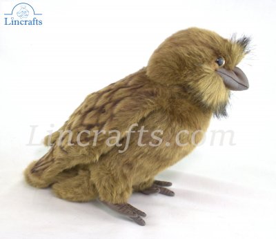 Soft Toy Frogmouth by Hansa (20cm) 7929 | Lincrafts