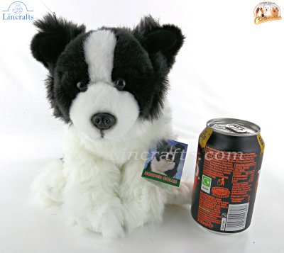 Soft Toy Border Collie Dog by Faithful Friends (23cm)H FBC03