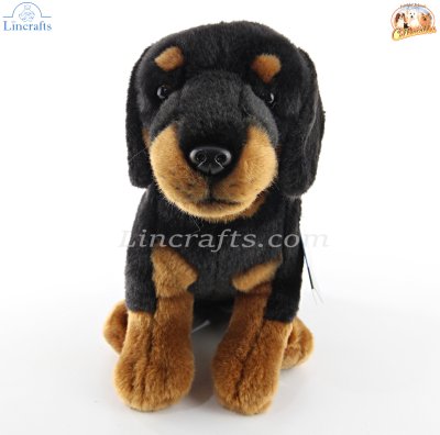 Soft Toy Doberman Dog by Faithful Friends (25cm)H FD003