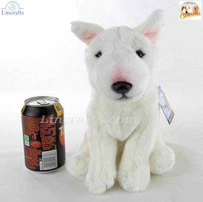 Soft Toy English Bull Terrier Puppy Dog by Faithful Friends (23cm)H FBT05