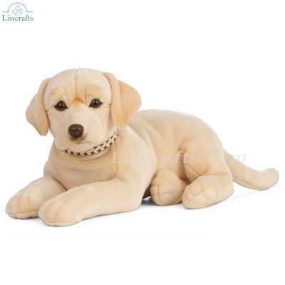 Soft Toy Golden Labrador by Living Nature (45cm) AN482