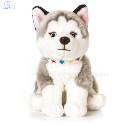 Soft Toy Husky by Living Nature (25cm) AN524