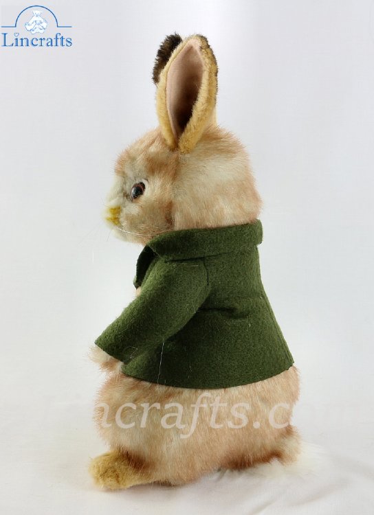 Dressed Boy Rabbit by Hansa (28cm) Soft Toy - Lincrafts | Lincrafts