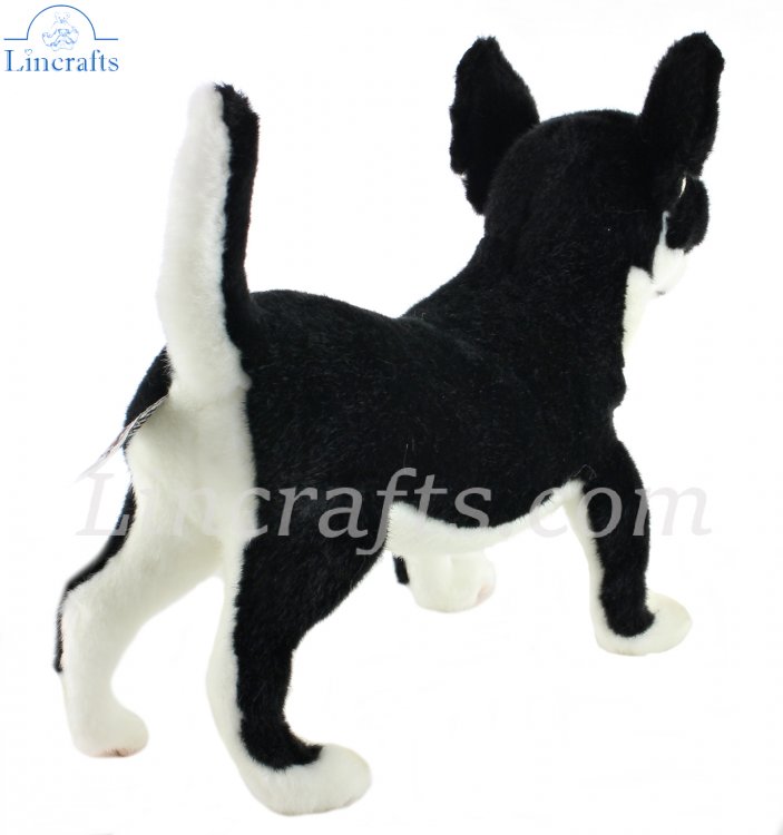 Black and white chihuahua stuffed clearance animal