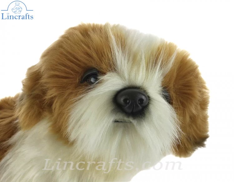 Hansa 7030 11.7 in. Shihtzu Dog