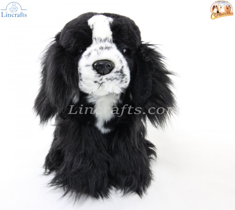 Black cocker spaniel stuffed animal best sale