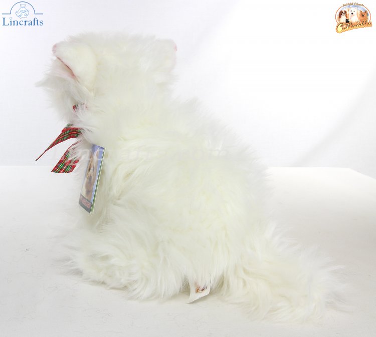 Soft Toy Dog West Highland White Terrier by Faithful Friends 22cm H FWH03 Lincrafts