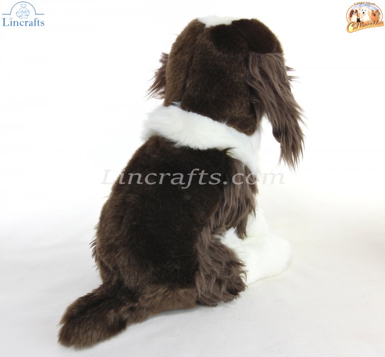 Soft Toy Dog English Springer Spaniel by Faithful Friends 28cm H FES03 Lincrafts