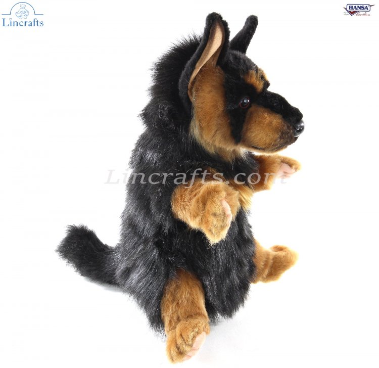 German sales shepherd puppet